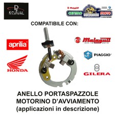 Anello porta spazzole - porta, motorino