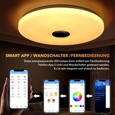 Plafoniera RGB dimmerabile con