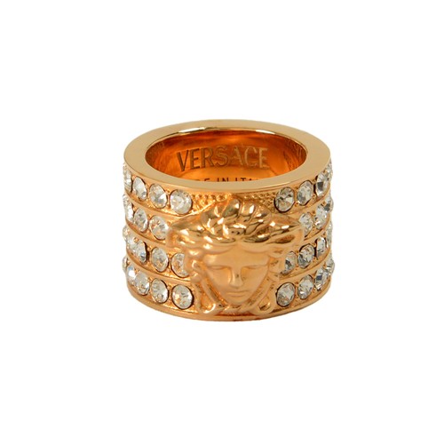 Anello versace colore oro - anello,