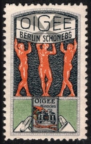 Francobollo poster germania - poster,