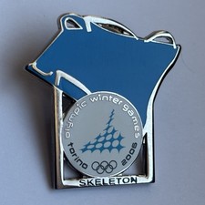 Spilla Olimpiadi Torino 2006 - Skeleton