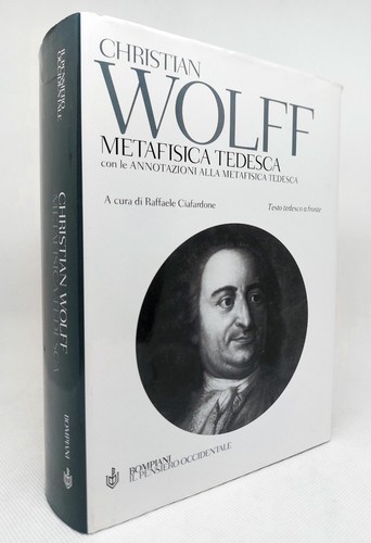 Christian wolff metafisica - wolff.,