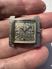 Enicar Art Deco Linen Dial