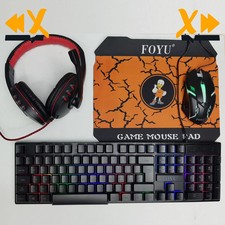 Kit Gaming Tastiera PC + Mouse