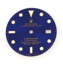 Quadrante Rolex Submariner Blu
