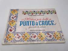 Speciale Bordure i lavori femminili di Mani di Fata motivi a punto croce