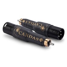 CARDAS AUDIO, Spine Adattatore da XLR a Maschio RCA, Connettori MXLR-MRCA (Coppia)