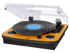 Giradischi Stereo 33 45 78 Giri Legno Trevi TT 1022 Bluetooth