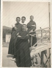 1927 MONTEROSSO gruppo di sacerdoti Fotografia