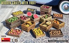 Miniart 1:35 - Casse Di Legno Con Frutta 35628
