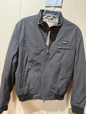 Giacca Alviero Martini 1A Classe Uomo 50 Marrone Bomber Colletto Zip P877CX ABX63000