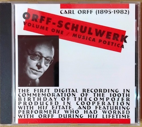 Carl orff musica - orff, cd