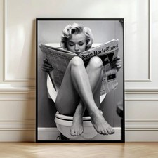 Stampa Marilyn Monroe sulla