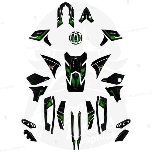 Set adesivi protezioni - 3d,