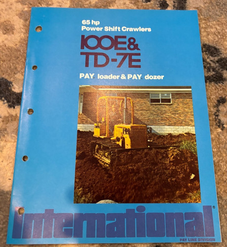 International harvester 100e - international,