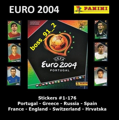 Panini uefa fifa euro - fifa, 2004