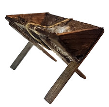 Antico letto di ricambio culla