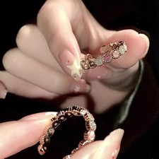 Anello donna aperto regolabile