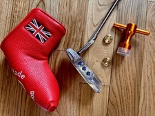 PUTTER UOMO ALBERO GRAFITE 35" doppio peso come SCOTTY CAMERON FRESATO ⛳️