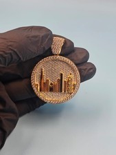 Ciondolo Uomo 3Ct Taglio Tondo