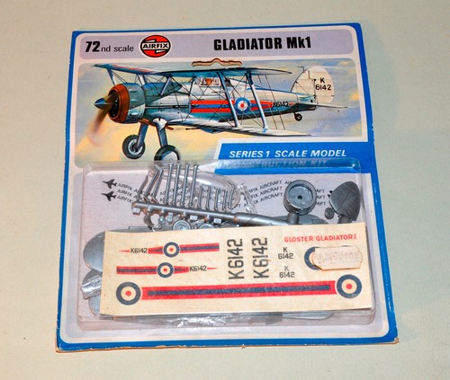 Airfix gloster gladiator in - -,