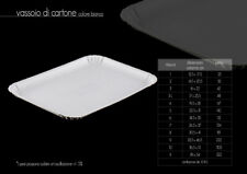 33 VASSOI BIANCHI CARTONE