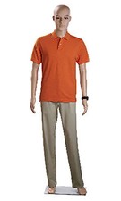 Manichino uomo in plastica