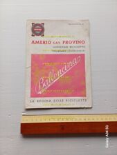 Amerio catalogo biciclette turismo corsa Mosquito depliant italiano originale