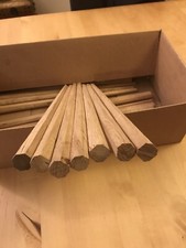 50 picchetti conici in rovere