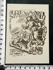 WUNDERKAMMER L EXLIBRIS 162 " ANGELO "- * ARNALDO CARPANETTI * - X !