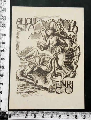 Wunderkammer exlibris 162 - wunderkammer, l