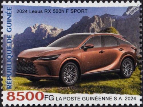 2024 lexus 500h sport - rx, f