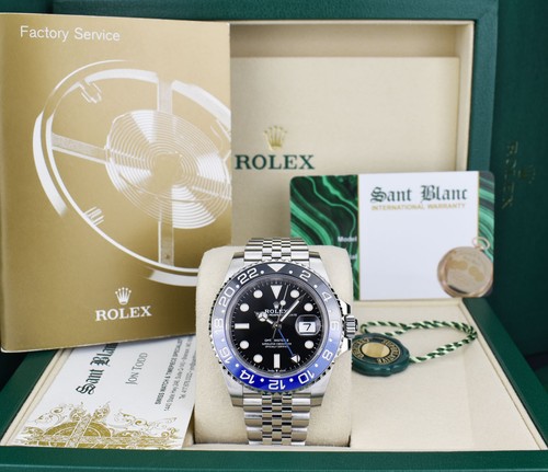 Rolex batgirl acciaio - acciaio, gmt