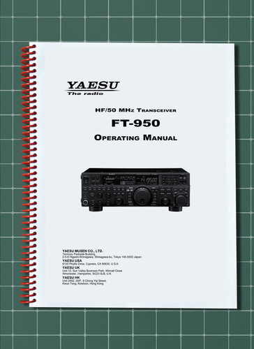 Yaesu 950 manuale - —,