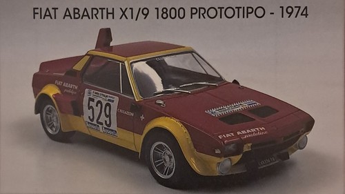 Fiat abarth 1800 - fiat, x1/9