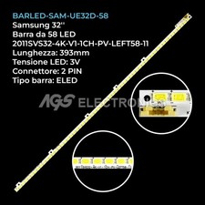 BARRA 58 LED STRIP LED TV