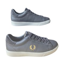 FRED PERRY Gunmetal/blu &