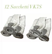 SACCHETTI FOLLETTO VK7s Kit 12 PEZZI COMPATIBILI PER ASPIRAPOLVERE SENZA FILO