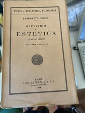 CROCE - BREVIARIO DI ESTETICA