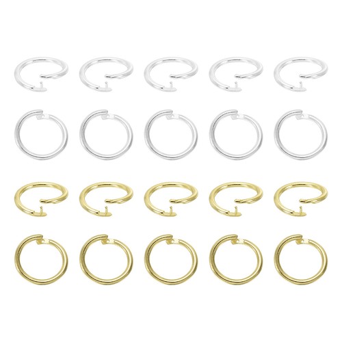 Pcs 14mm silver - pcs, silver/gold