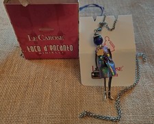 Collana marca "LE CAROSE" TOCO D' ENCANTO con confezione originale e garanzia