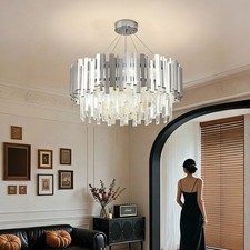 Lampadario moderno cristallo