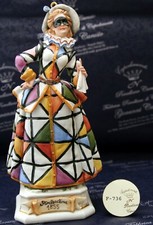 Maschera Arlecchina - Capodimonte Porcellane Carusio