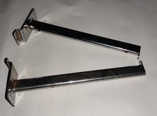 34 Staffe per mensola per Pannelli Dogati espositori da negozio 26 cm