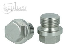 Tappo sonda bosch wideband m18 x 1,5 in acciaio inox scarico supporto lambda