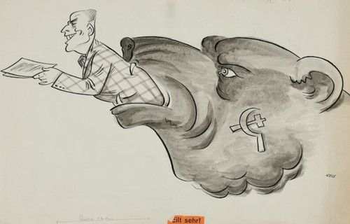 Orso sovietico disegno a - orso,