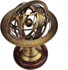 Mappamondo sfera armillare
