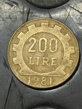 Moneta 200 Lire del 1981