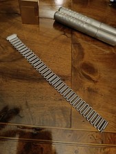 Bracciale Bonklip style per orologi vintage Acciaio inox 18mm