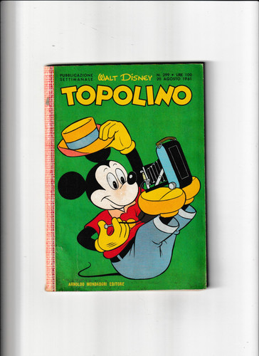 Topolino libretto numero - topolino,